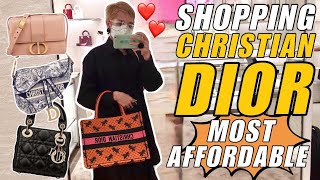 LUXURY SHOPPING CHRISTIAN DIOR AT SOLAIRE  MOST AFFORDABLE BAGS  NEW COLLECTION LADY DIOR  CARO [upl. by Ahsiea]