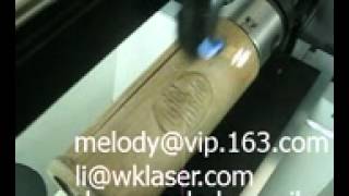 gweike laser engraving machine engraver rotary engraving [upl. by Parke]