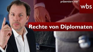 Dürfen sich Diplomaten alles erlauben 10 Fakten  Rechtsanwalt Christian Solmecke [upl. by Ahsauqal244]