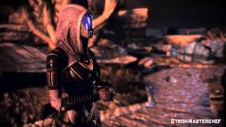 Mass Effect 3 Romance TaliZorah part 1  Tali finaly unmasked German [upl. by Hgielrebma]