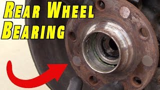 How to Replace Front Wheel Bearings 0614 Volkswagen GTI [upl. by Mamoun]