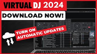 How to Download VIRTUAL DJ 2024 amp Enable AUTO UPDATES  virtual DJ tutorials [upl. by Anailuy]