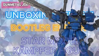 BOOTLEG  HGUC KAMPFER 1144 REVIEW gunpla gundammodel gundam [upl. by Ettenhoj582]