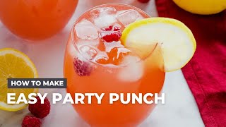 How to Make Easy Party Punch [upl. by Haldane]