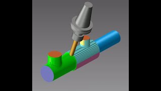 GibbsCAM 4axis MillingMTM 4axis Milling [upl. by Nirac]