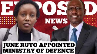 BREAKING Ruto Appoints His Daughter June Ruto As The Director For Foreign Service [upl. by Tennaj]