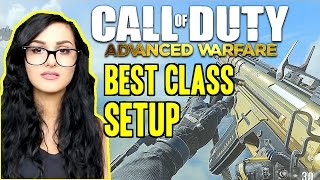 CoD Advanced Warfare  Best Class Setup Gold HBRa3 Multiplayer Gameplay [upl. by Anuahsat52]