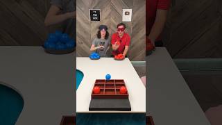 Go Easy On Me 😅 Blindfolded Ball Toss TicTacToe [upl. by Aletta]