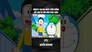 Nobita tạo ra ngày lười biếng kết quả bị đói đến phát điên 🥶PHẦN 1 senshorts shorts [upl. by Michale]