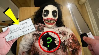 CUTTING OPEN REAL JEFF THE KILLER AT 3 AM WHATS INSIDE [upl. by Domini369]