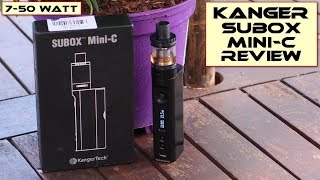 Kanger SUBOX MiniC Starter kit Review [upl. by Ettenay]