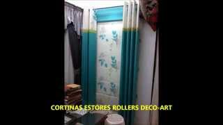 CORTINAS ESTORES ROLLERS DECOART EN GAMARRA [upl. by Saw318]