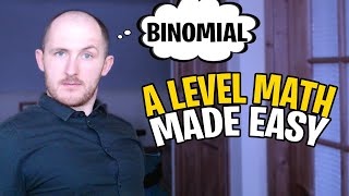 A Level Maths Made Easy  Binomial Distribution Statistics [upl. by Akemal]