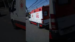 Ambulância Samu 192 Mercedes Benz Sprinter 416 CDI 2016 [upl. by Toomay]