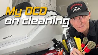 Am I OCD When It Comes To Cleaning My Honda Goldwing Cruisemans Garage [upl. by Rina925]