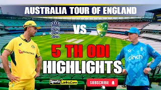 Australia vs England 5th ODI  Match  Highlights cricket highlights engvsaus [upl. by Blinny]