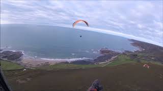 Soaring  Parapente Vauville Les Pierres Pouquelées Normandie France [upl. by Port515]