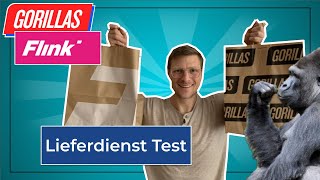 Gorillas oder Flink Welcher Bringdienst ist der beste Lieferdienst Test [upl. by Esinahs]