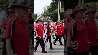 Boston Crusaders Senior Drum and Bugle Corps parade drums bugle [upl. by Tnias]