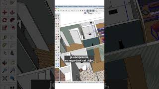 Utiliser SketchUp pour la déco dintérieur tuto sketchup [upl. by Eilatam]