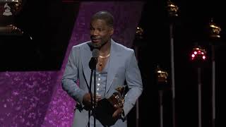 KIRK FRANKLIN Wins BEST GOSPEL PERFORMANCESONG  2024 GRAMMYs Acceptance Speech [upl. by Dorsy]