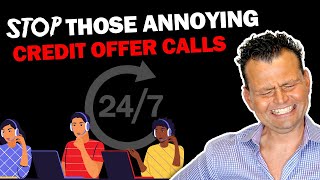 How to STOP annoying Credit Offer Telemarketing Calls [upl. by Carbo]