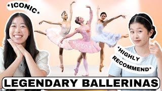 FAMOUS BALLERINAS YOU NEED TO KNOW and why theyre great  Ballet Reign [upl. by Resarf838]