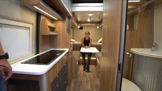 64m Bester Wohnmobil 2022 KastenwagenGrundriss der Welt Rundsitzgruppe Hubbett Mega Mobil Lounge [upl. by Enitram]