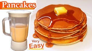 Pancakes Recipe in Blender  Easy Pancake Recipe  How to Make Pancakes [upl. by Pricilla]