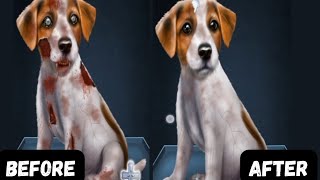 Injured Dog Treatment ASMR  Deep Cleaning amp Healing Animation [upl. by Jean-Claude]