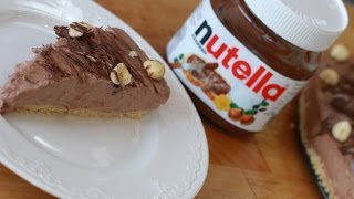 Nutellowy sernik bez pieczenia Domowy Przepis na pyszny szybki sernik [upl. by Lamek827]