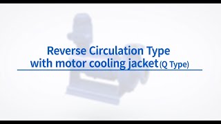 NIKKISO NonSeal Centrifugal Canned Motor Pump Reverse Circulation Type with motor cooling jacket [upl. by Bartolomeo]