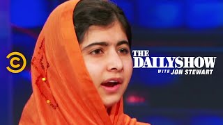 The Daily Show  Malala Yousafzai Extended Interview [upl. by Barimah]