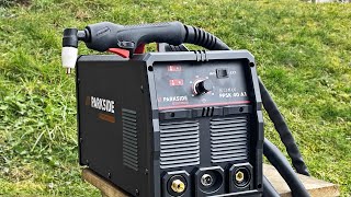 2 in 1  Plasma Cutter with Integrated Compressor  PARKSIDE PPSK 40 A1 [upl. by Zuzana477]