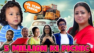 5 MILLION KI PICNIC🚗 Bharti Singh  Haarsh Limbachiyaa  Golla [upl. by Ahsad]