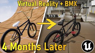 Doing tricks on the most realistic bike in VR  VMX Devlog 1 [upl. by Fotzsyzrk]