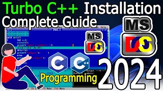 How to install Turbo C for C and C programming on Windows 1011  2024 Update [upl. by Furlong130]