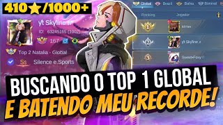 🔴LIVE INFINITA 4101000 RUSHANDO BR NOLAN GLOBAL NAT E MEU RECORD DE STARS  MLBB [upl. by Ellehcin393]