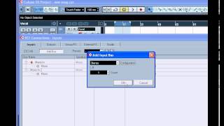 05 Cubase Video Tutorial  VST Connections  what they are and how to set them up  part 1 [upl. by Marala]