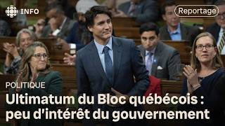 Le gouvernement de Justin Trudeau survit à une motion de censure [upl. by Irdua]