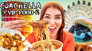 I Ate at Every Single Restaurant at Coachella VIP Edition [upl. by Kayley]