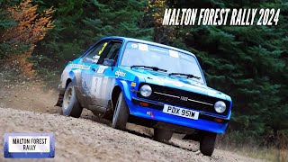 Malton Forest Rally 2024  ACTION amp PURE SOUNDS HD [upl. by Noissap]