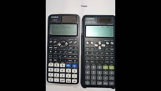 Casio 991EX vs 991ES which is fast and better scientificcalculator casiocalculator [upl. by Reitman171]