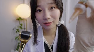 ASMR Dermatologist Facial Treatment Dermarolling [upl. by Secor816]