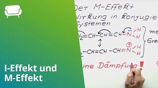 IEffekt und MEffekt einfach erklärt  Chemie  Organische Chemie [upl. by Mandi76]