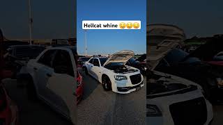 Listen Hellcat Whine Chrysler SRT Challenger SRT Charger SRT Hellcat Supercharger Whine [upl. by Cristin]