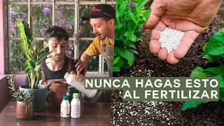 Las claves para entender como fertilizar tus plantas [upl. by Strawn]