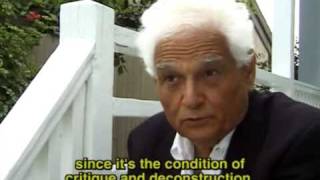 Jacques Derrida  On being [upl. by Nylaroc]