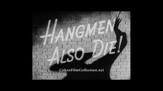 Hangmen Also Die 1943 Official Trailer  Hans Heinrich von Twardowski Brian Donlevy HD [upl. by Leahcimnaj973]