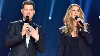 Céline Dion ft Michael Bublé  Happy Xmas War Is Over  live full performance [upl. by Lebazi]